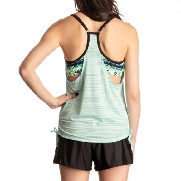 ZeroXposur Womens 2-in-1 Tankini & Swim Short 2-Pc - Picture 7 of 9